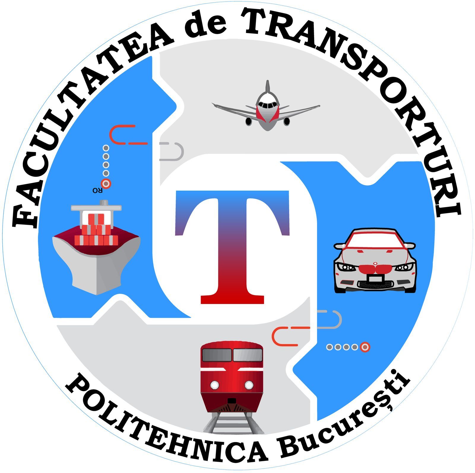 Facultatea de Transporturi logo