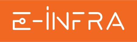 E-infra logo